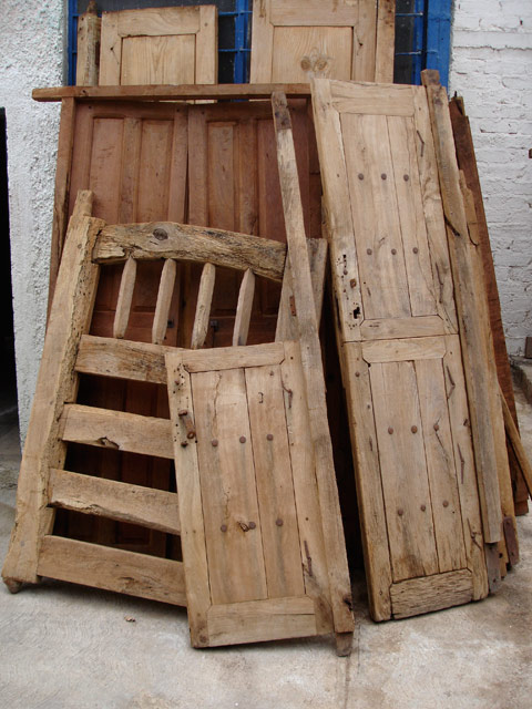 Grouping of Old Doors