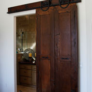 Antique Mexican Doors with Custom Installation