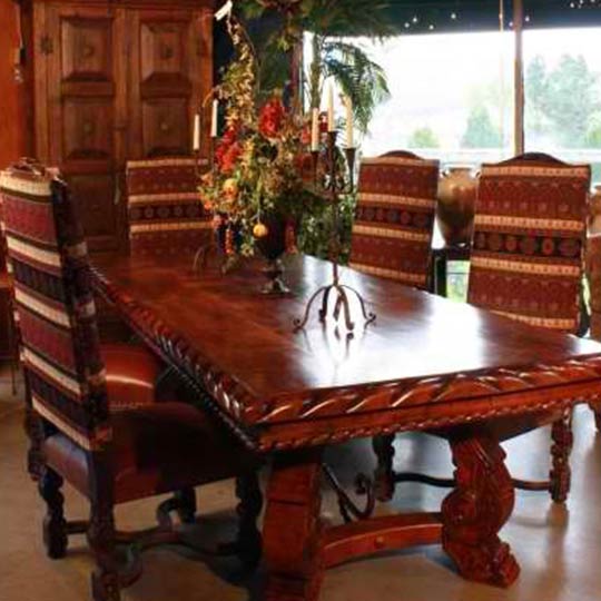 Hand Carved Formal Dining Tables